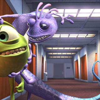 Monsters Inc funny wallpaper