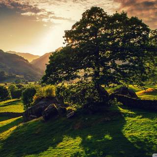England landscape wallpaper