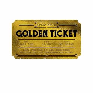 Golden ticket wallpaper