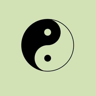Yin-yang symbol wallpaper