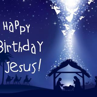 Happy Birthday Jesus wallpaper