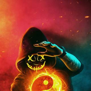 Yin-yang symbol wallpaper