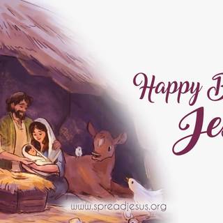 Happy Birthday Jesus wallpaper
