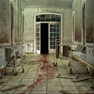 Abandoned hospital wallpaper