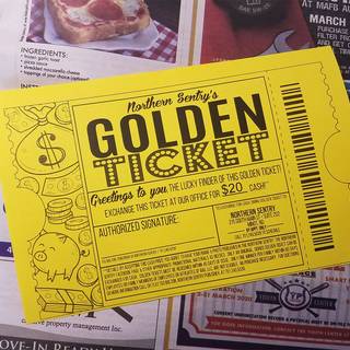 Golden ticket wallpaper