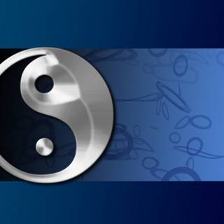 Yin-yang symbol wallpaper