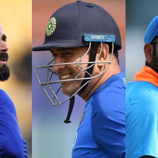 Dhoni Virat Rohit wallpaper