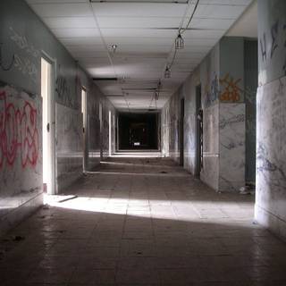 Abandoned hospital wallpaper