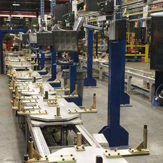 Assembly line wallpaper