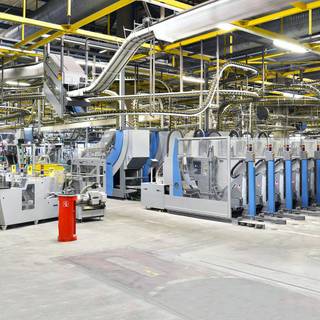 Assembly line wallpaper