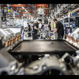 Assembly line wallpaper