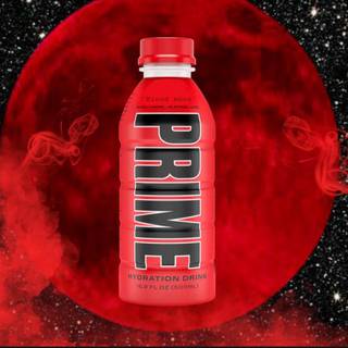 Prime red bottle wallpaper