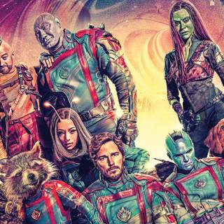 Anime Guardians of The Galaxy wallpaper