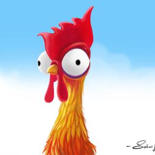 Heihei wallpaper