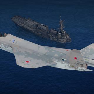 Sukhoi Su-75 Checkmate wallpaper