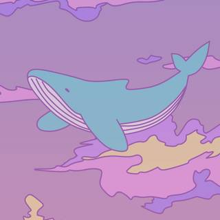 Whale anime wallpaper