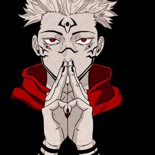 Sukuna black wallpaper