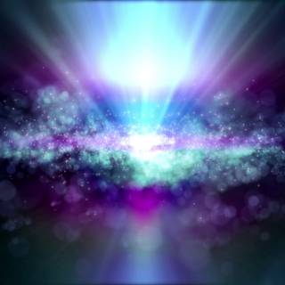 Cyan purple wallpaper