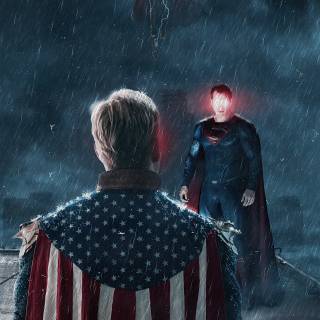 Homelander iPhone HD wallpaper