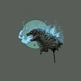 Godzilla iPhone HD wallpaper