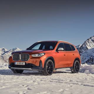 BMW computer snow HD wallpaper