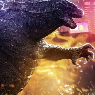 Godzilla iPhone HD wallpaper