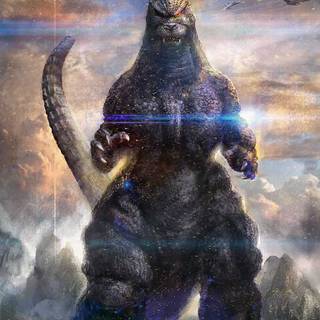 Godzilla iPhone HD wallpaper