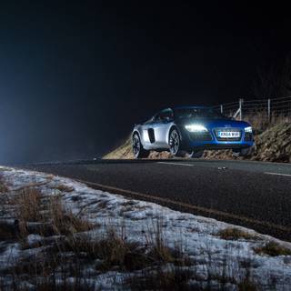 BMW computer snow HD wallpaper