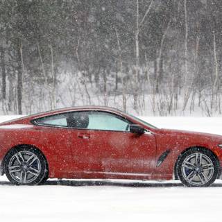 BMW computer snow HD wallpaper