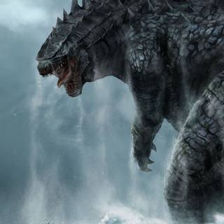 Godzilla iPhone HD wallpaper
