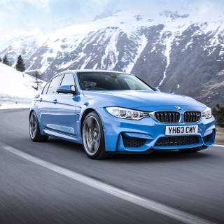 BMW computer snow HD wallpaper