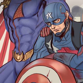 Homelander iPhone HD wallpaper