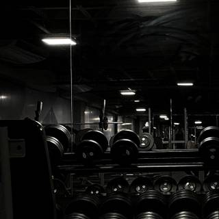 Aesthetic dark gym wallpaper