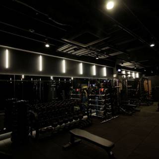 Aesthetic dark gym wallpaper