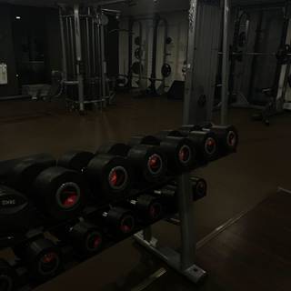 Aesthetic dark gym wallpaper