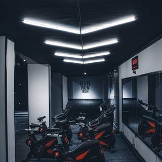 Aesthetic dark gym wallpaper