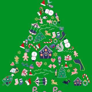 Peppa Pig Xmas wallpaper