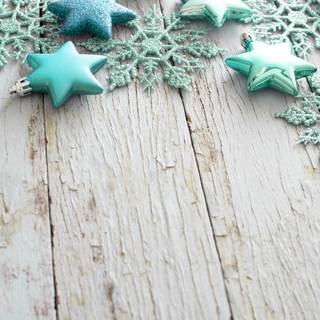 Simple Xmas border wallpaper