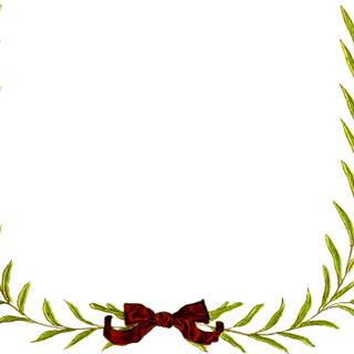 Simple Xmas border wallpaper