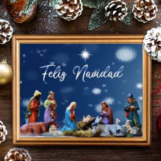 Spanish Christmas wallpaper