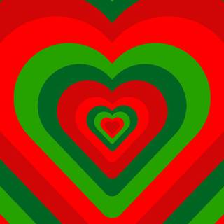 Heart Christmas wallpaper