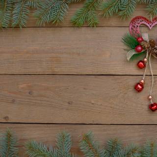 Heart Christmas wallpaper