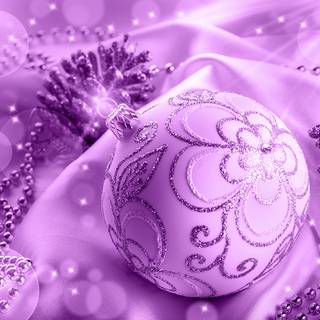 Violet Xmas wallpaper