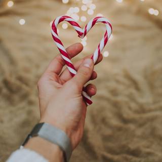 Heart Christmas wallpaper