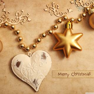 Heart Christmas wallpaper