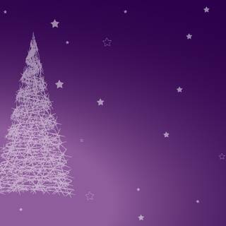Violet Xmas wallpaper