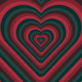 Heart Christmas wallpaper