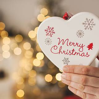 Heart Christmas wallpaper