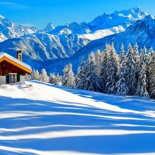 Winter Switzerland desktop wallpaper