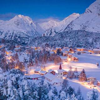 Winter Switzerland desktop wallpaper